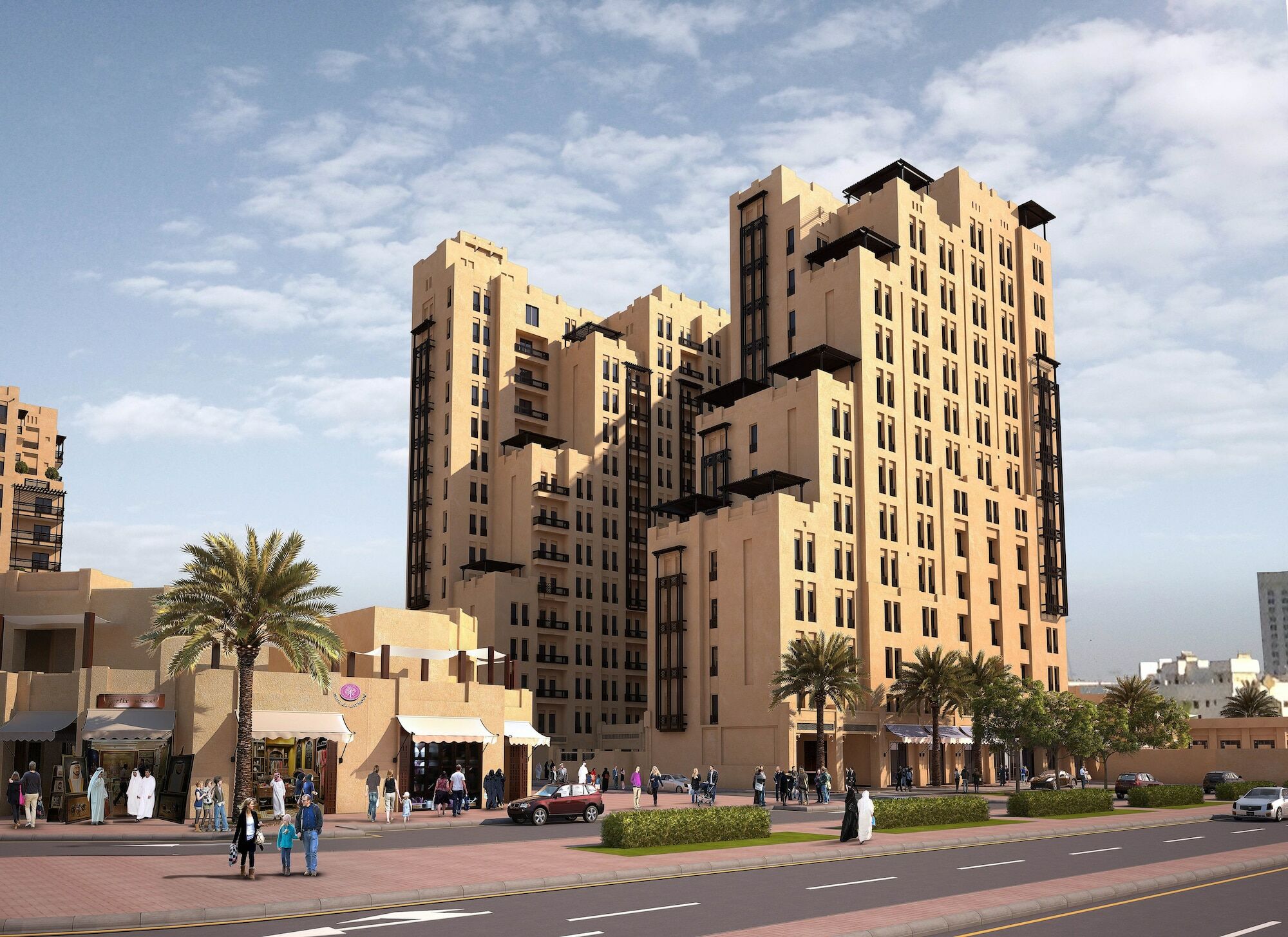 Hyatt Place Dubai Wasl District Dış mekan fotoğraf